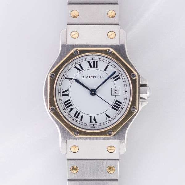 CARTIER LM SANTOS OCTAGON Automatic Ref.2966