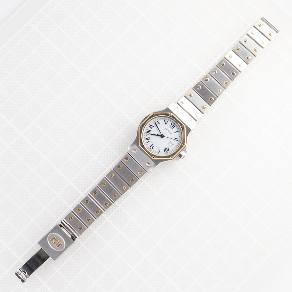 CARTIER LM SANTOS OCTAGON Automatic Ref.2966