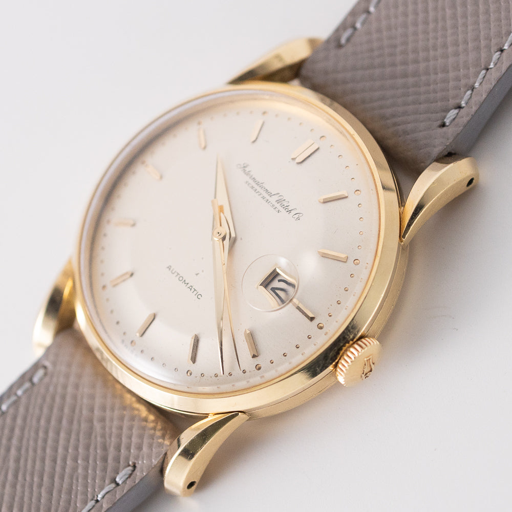 IWC 18K YELLOW GOLD Old Fish Crown