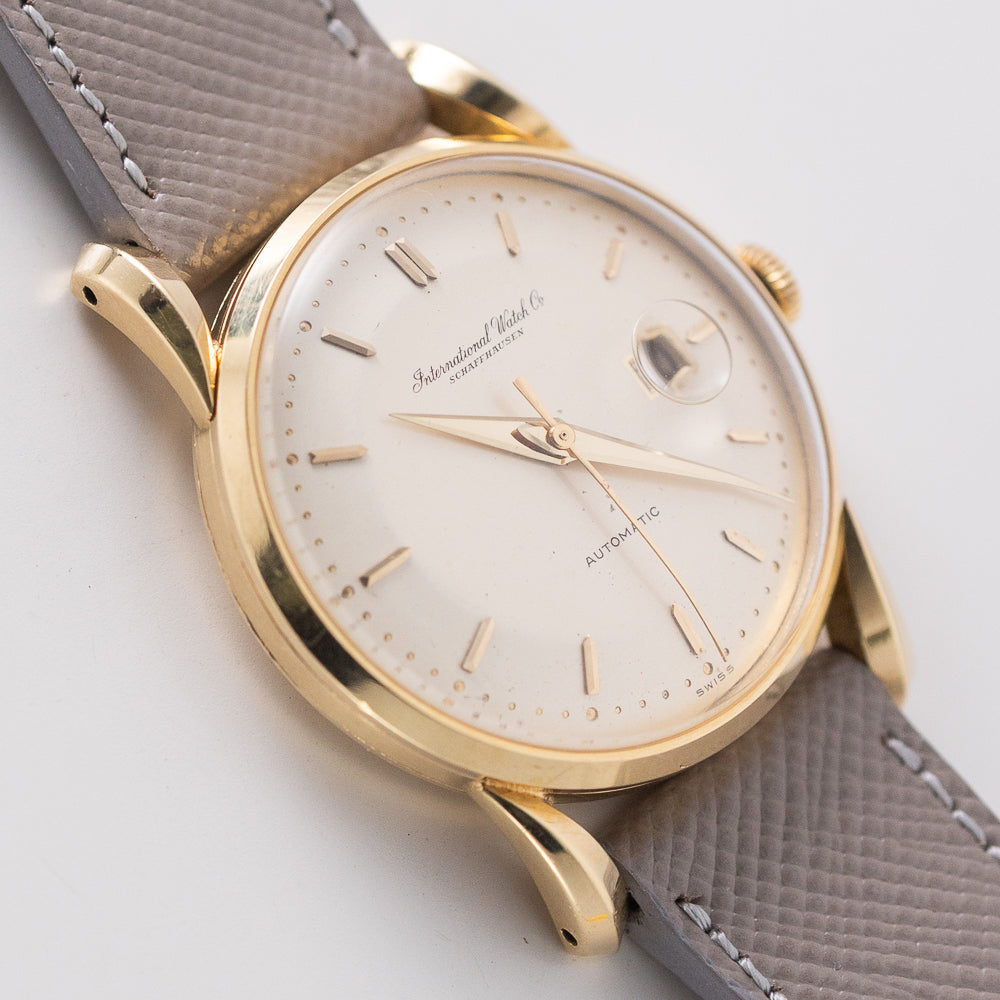IWC 18K YELLOW GOLD Old Fish Crown