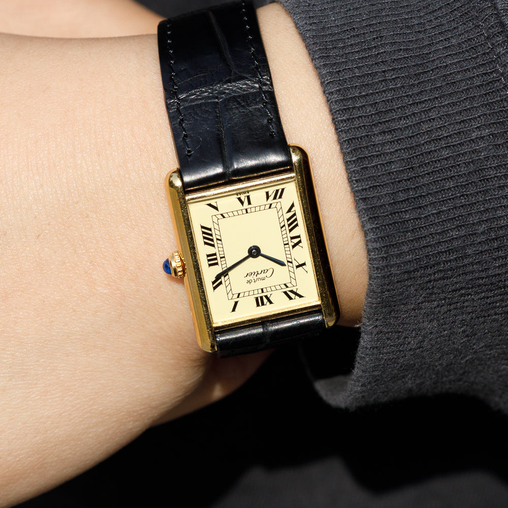 CARTIER LM MUST DE TANK REF.590005