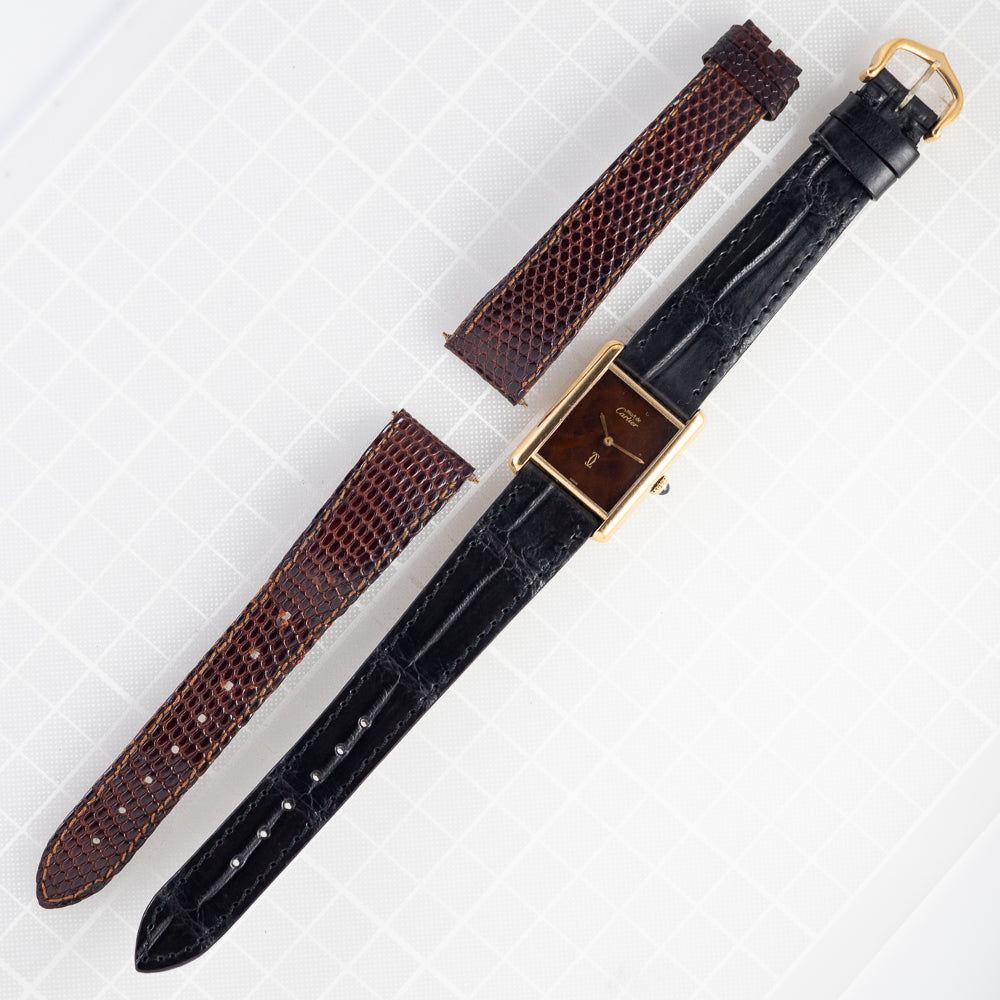 CARTIER LM MUST DE TANK Tortoiseshell - Like