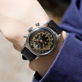 ELECTION Big Pusher Chronograph Valjoux 23 Waterploof Staybrite