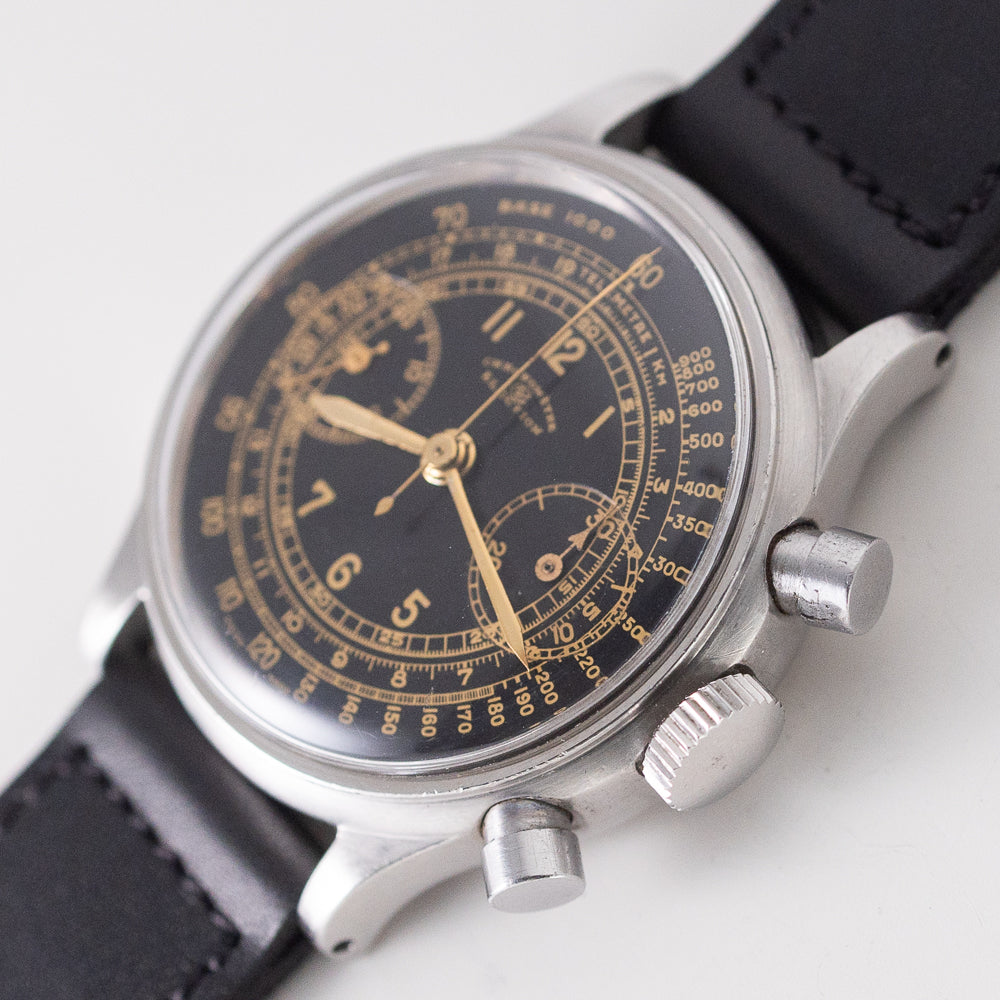 ELECTION Big Pusher Chronograph Valjoux 23 Waterploof Staybrite