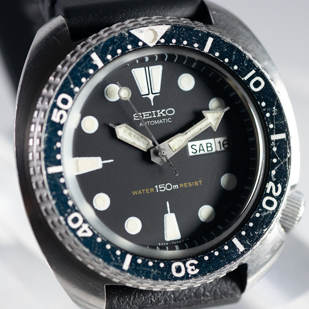 セイコー サードダイバー 6309-7040 SEIKO 150m DIVER Ref.6309-7040 – TIMEANAGRAM
