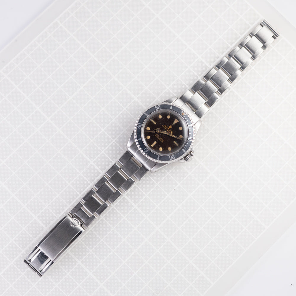 ROLEX SUBMARINER 1.0Mil Black Gilt Dial Ref.5513