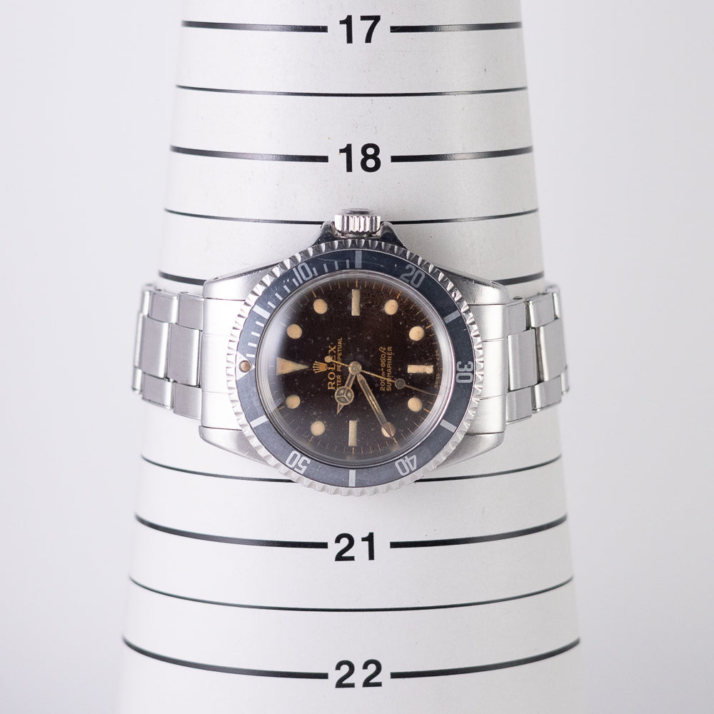 ROLEX SUBMARINER 1.0Mil Black Gilt Dial Ref.5513