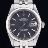ROLEX DATEJUST Black Matte Ref.1603