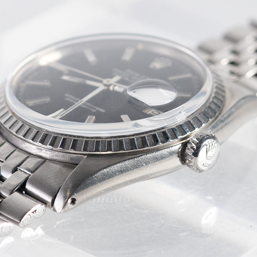 ROLEX DATEJUST Black Matte Ref.1603