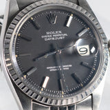 ROLEX DATEJUST Black Matte Ref.1603