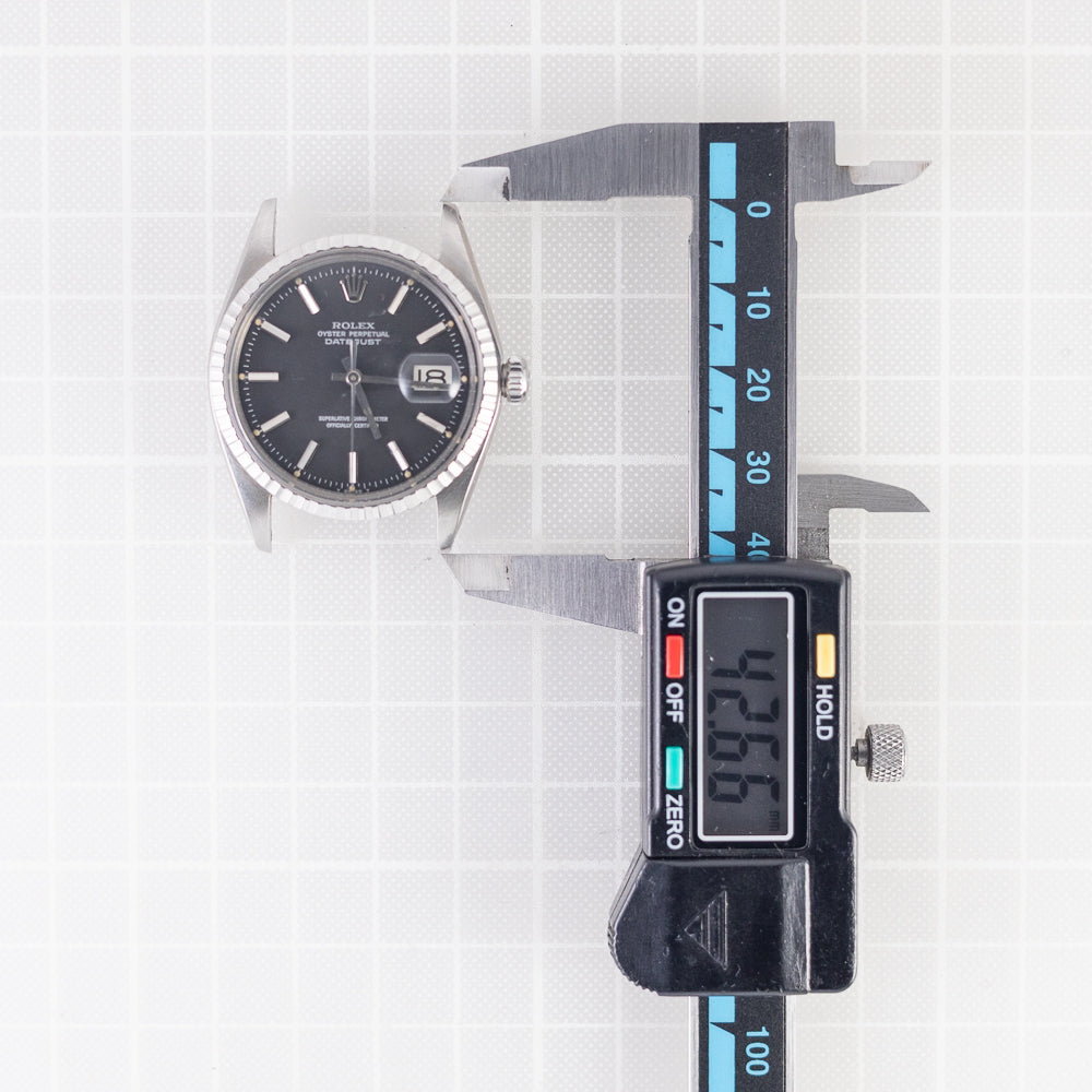 ROLEX DATEJUST Black Matte Ref.1603