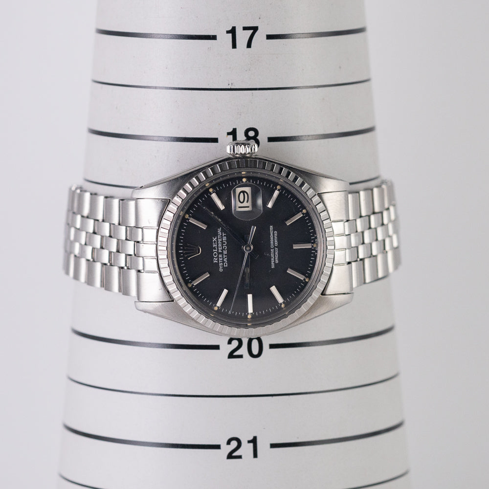 ROLEX DATEJUST Black Matte Ref.1603