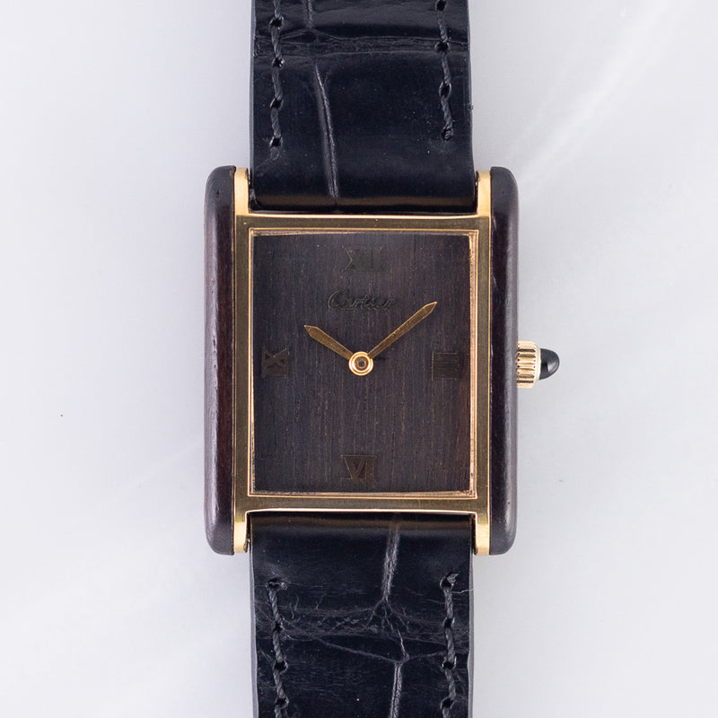 CARTIER LM Tank Organic Wood Ref.20611