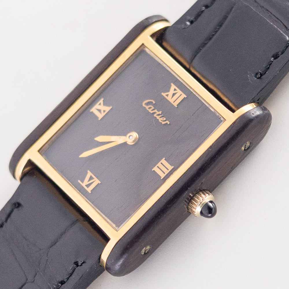 CARTIER LM Tank Organic Wood Ref.20611 1975 ~ 1976