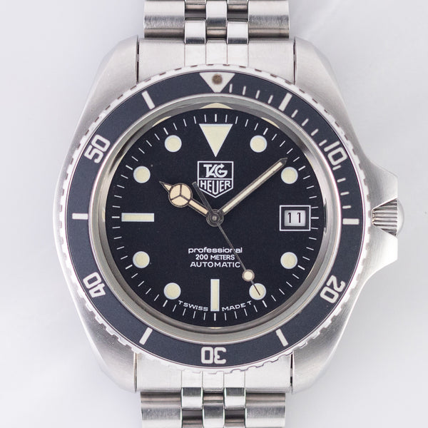 TAG HEUER 1000 Diver Professional 200m Ref.844/3 – TIMEANAGRAM