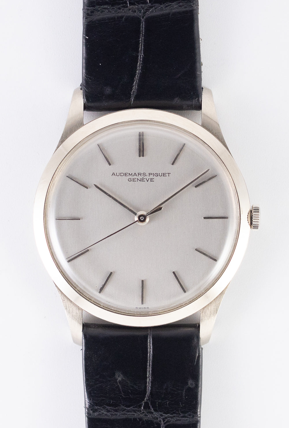 AUDEMARS PIGUET 18K White Gold Cal.2002 MINT w.box papers
