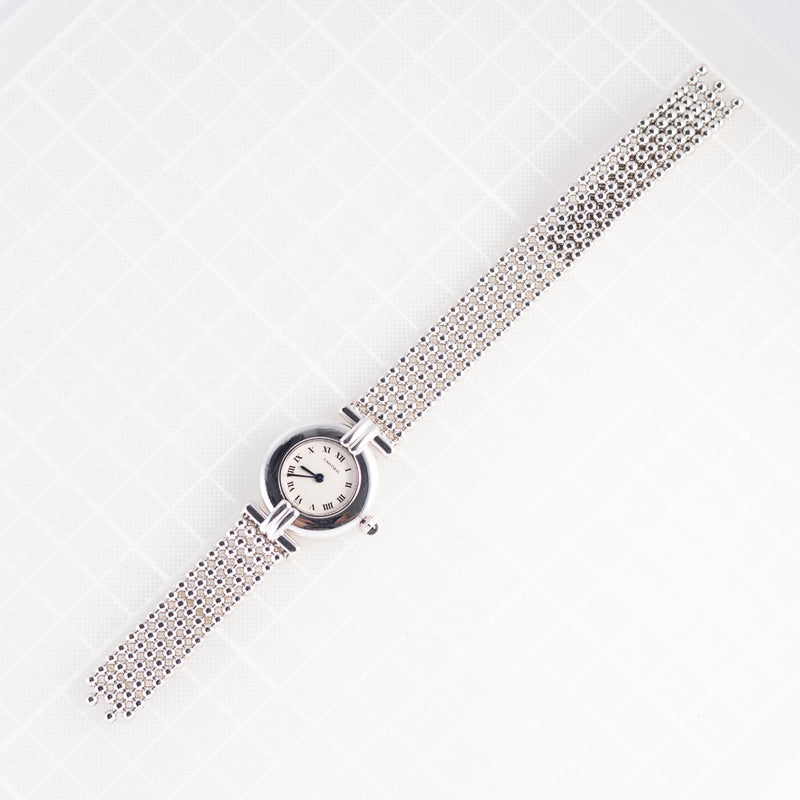 CARTIER SM Colisee 18K White Gold Ref.1981