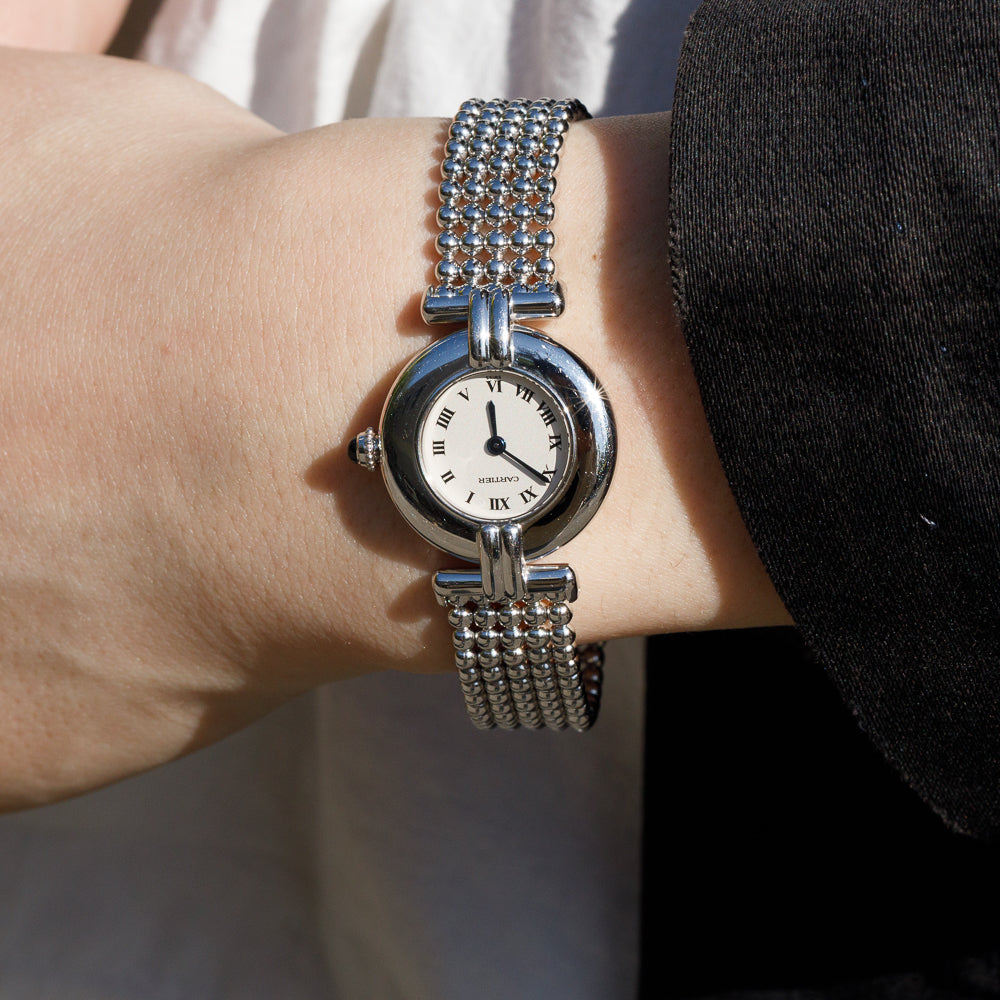 CARTIER SM Colisee 18K White Gold Ref.1981
