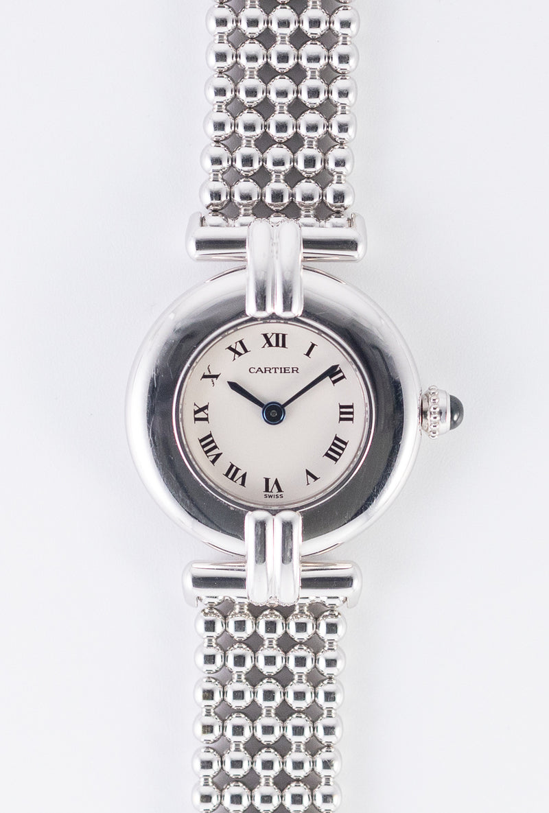 CARTIER SM Colisee 18K White Gold Ref.1981