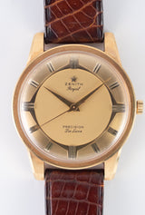 ZENITH 37mm Port Royal TYPE Dial 18KYG Ref.2101T BOX