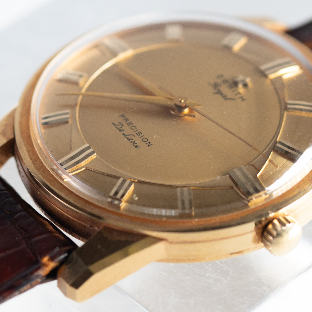 ZENITH 37mm Port Royal TYPE Dial 18KYG Ref.2101T BOX