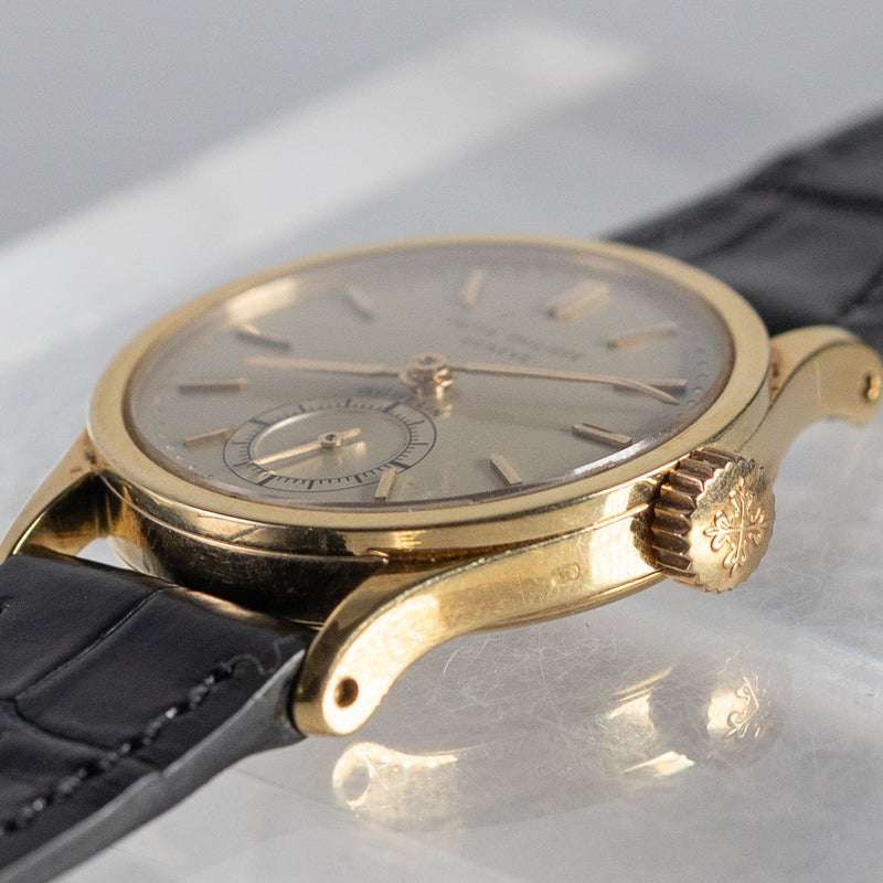 PATEK PHILIPPE Calatrava Ref.448 GÜBELIN 1955 w. Extract from the Archives