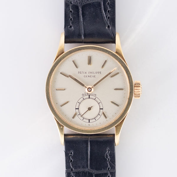 PATEK PHILIPPE Calatrava Ref.448 GÜBELIN 1955 w. Extract from the Archives