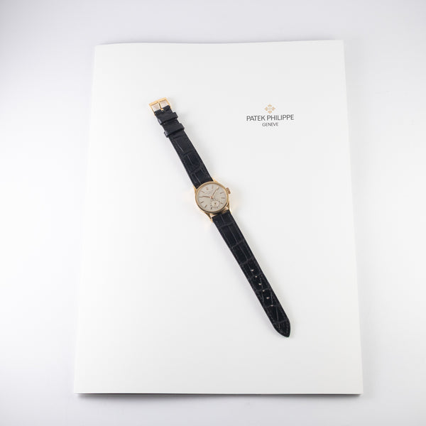 PATEK PHILIPPE Calatrava Ref.448 GÜBELIN 1955 w. Extract from the Archives