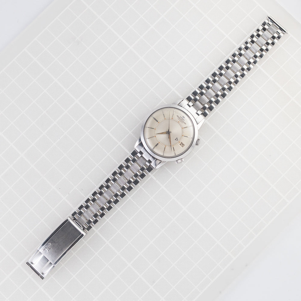 JAEGER LECOULTRE MEMOVOX Ref.E855 w.Original Gay Frères Bracelet