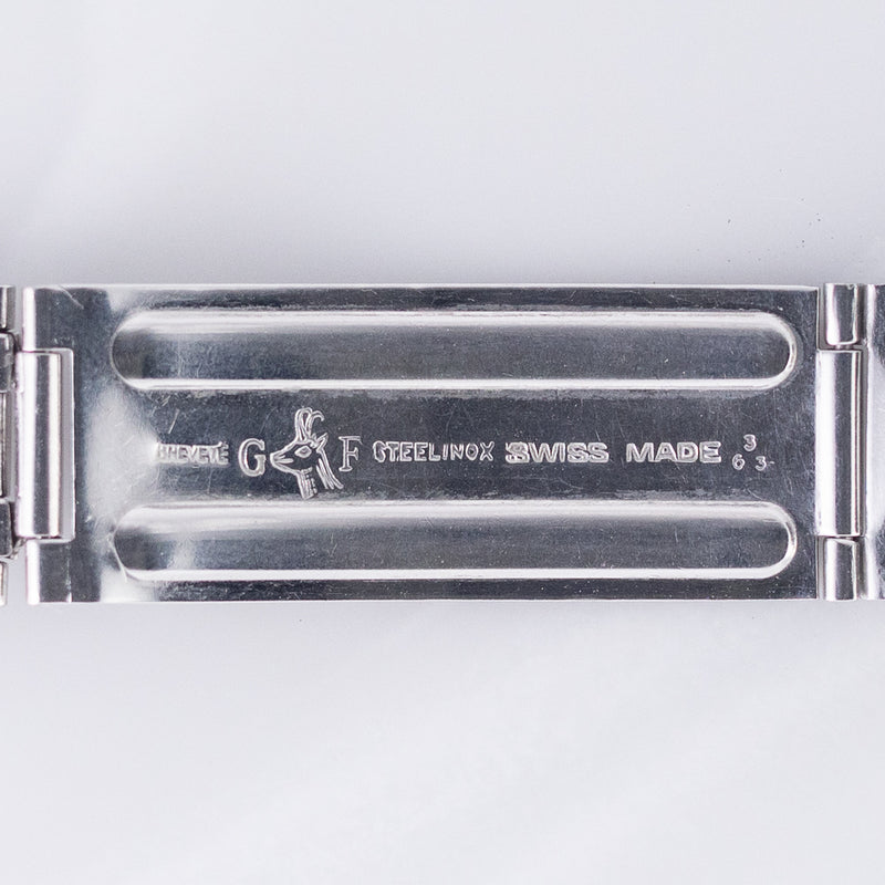 JAEGER LECOULTRE MEMOVOX Ref.E855 w.Original Gay Frères Bracelet