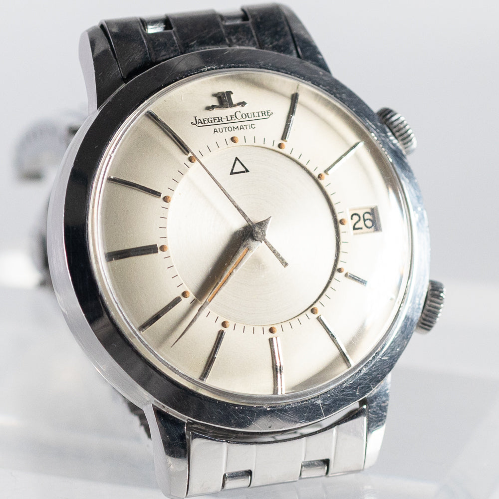JAEGER LECOULTRE MEMOVOX Ref.E855 w.Original Gay Frères Bracelet
