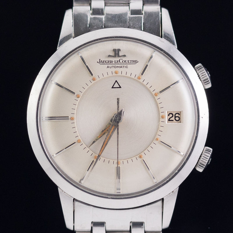 JAEGER LECOULTRE MEMOVOX Ref.E855 w.Original Gay Frères Bracelet