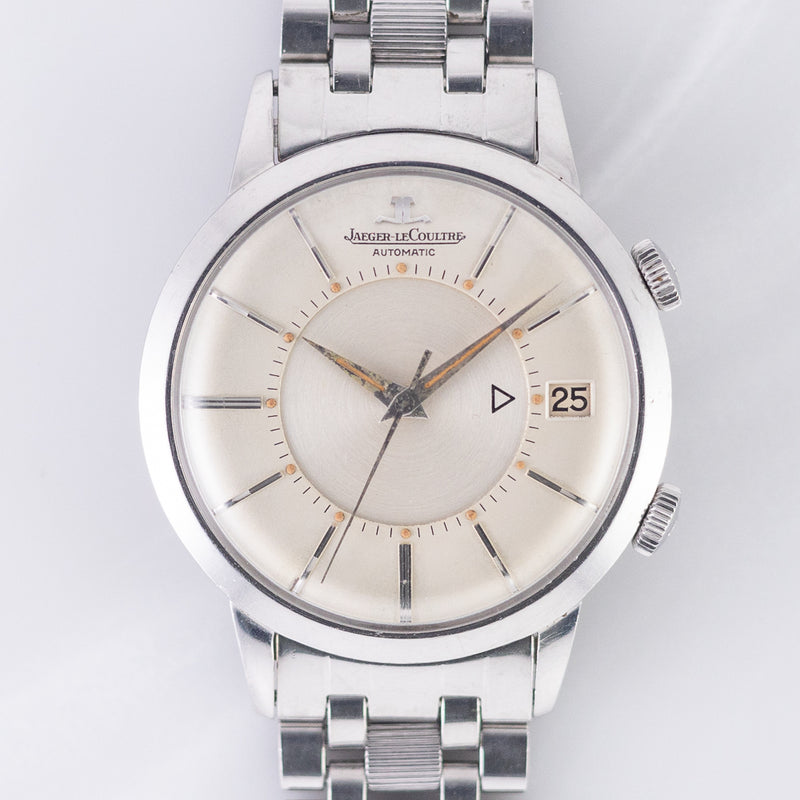 JAEGER LECOULTRE MEMOVOX Ref.E855 w.Original Gay Frères Bracelet