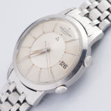 JAEGER LECOULTRE MEMOVOX Ref.E855 w.Original Gay Frères Bracelet