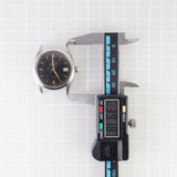 ROLEX OYSTERDATE Black Gilt Debossed Dial Ref.6294