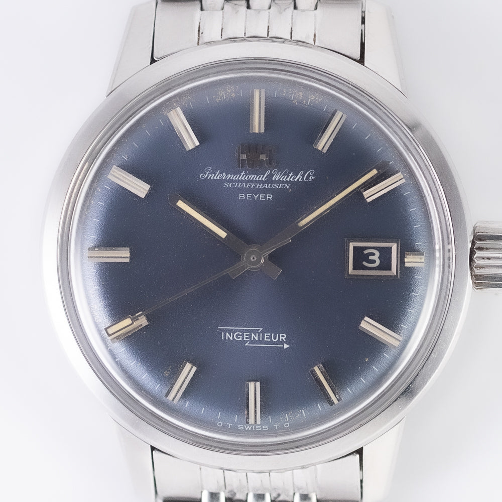 IWC BIG INGENIEUR Blue SIGMA DIAL REF.866A – TIMEANAGRAM