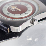 LONGINES COMET Portuguese Red Dial Ref.8475 NEW OLD STOCK BOX