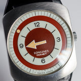 LONGINES COMET Portuguese Red Dial Ref.8475 NEW OLD STOCK BOX