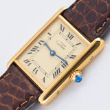 CARTIER LM MUST DE TANK REF.590005 w.BOX and Paper