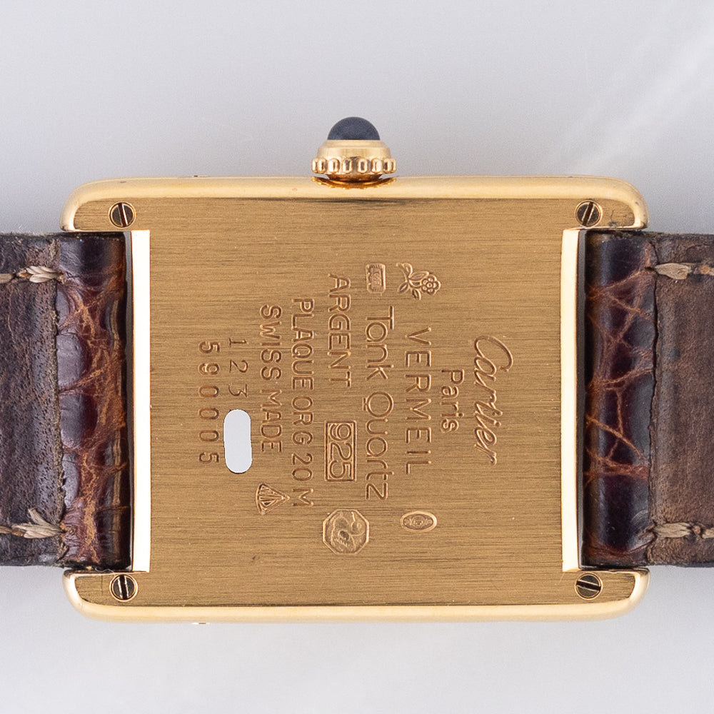 CARTIER LM MUST DE TANK REF.590005 w.BOX and Paper