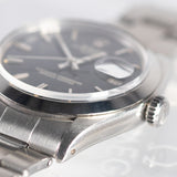 ROLEX OYSTER PERPETUAL DATE Black Gilt Dial Ref.1500