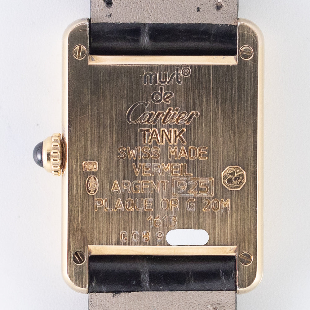 CARTIER SM MUST DE TANK REF.1613　