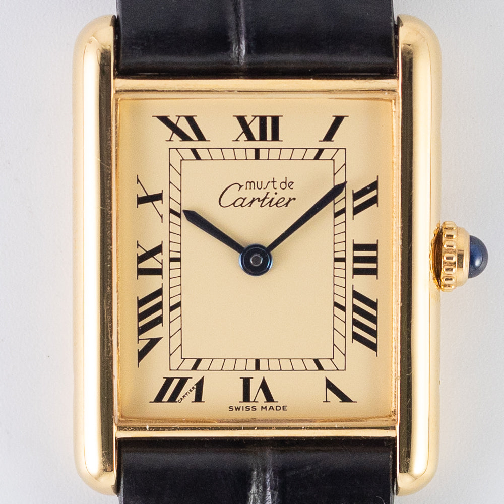 CARTIER LM MUST DE TANK REF.590005 BOX　