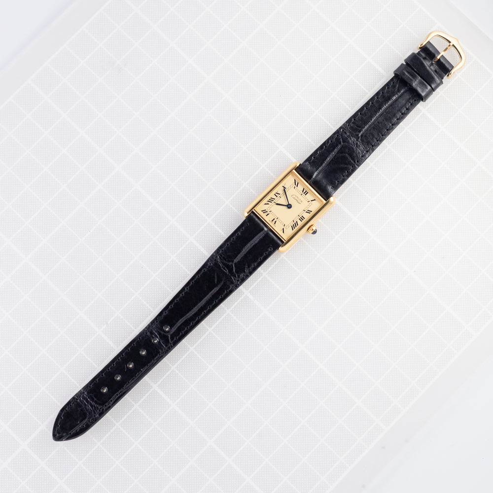 CARTIER LM MUST DE TANK REF.590005 BOX　
