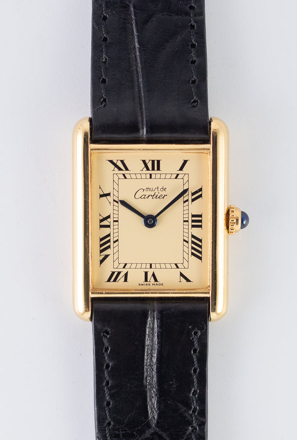 CARTIER LM MUST DE TANK REF.590005 BOX　