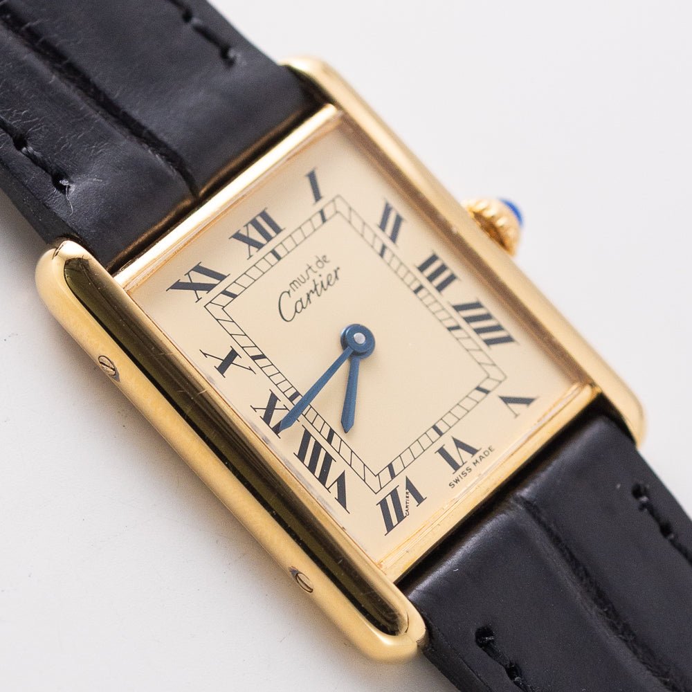 CARTIER LM MUST DE TANK REF.590005 BOX　