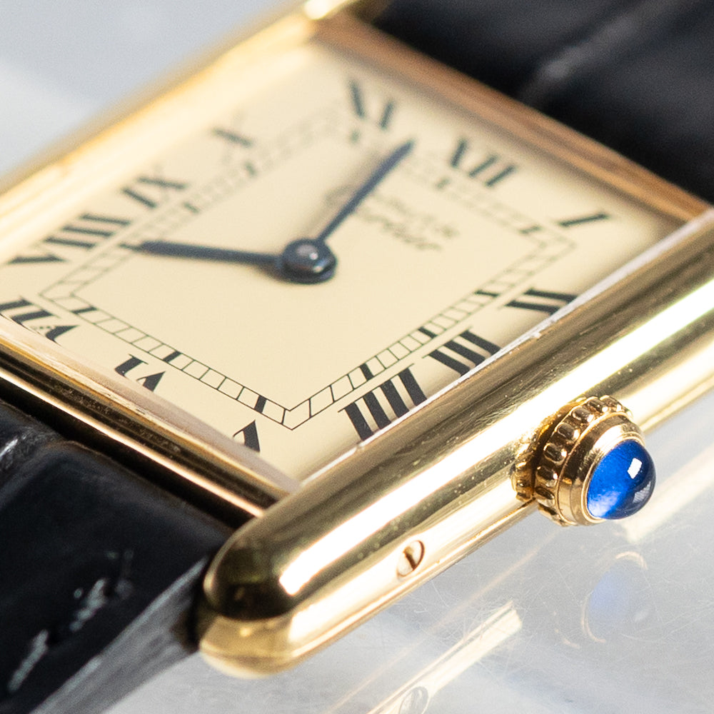 CARTIER LM MUST DE TANK REF.590005 BOX　