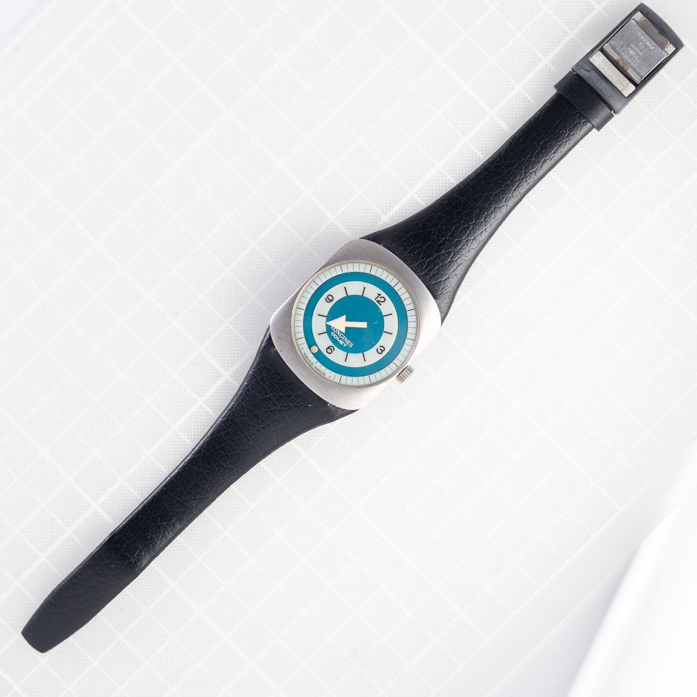LONGINES COMET Blue Dial Ref.8475  NEW OLD STOCK Tag