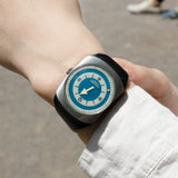 LONGINES COMET Blue Dial Ref.8475  NEW OLD STOCK Tag