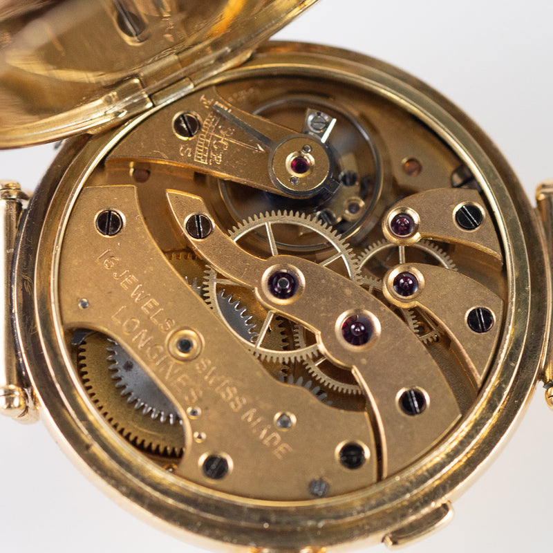 LONGINES Hunter 18k yellow gold Case Cal.12.92